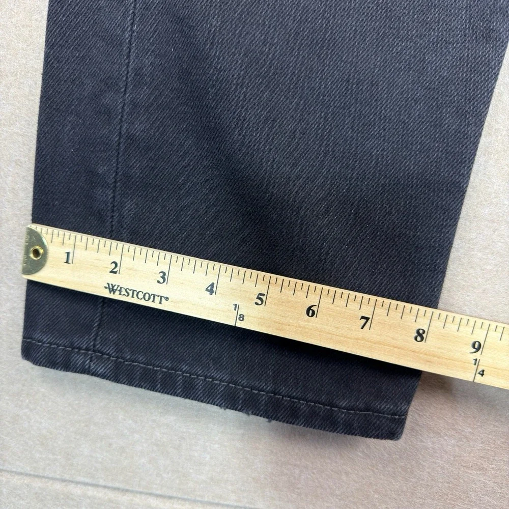 Levi’s 505 Men’s Jeans 32x34 Faded Black Denim‎ Mid Rise Straight Leg Dark Wash